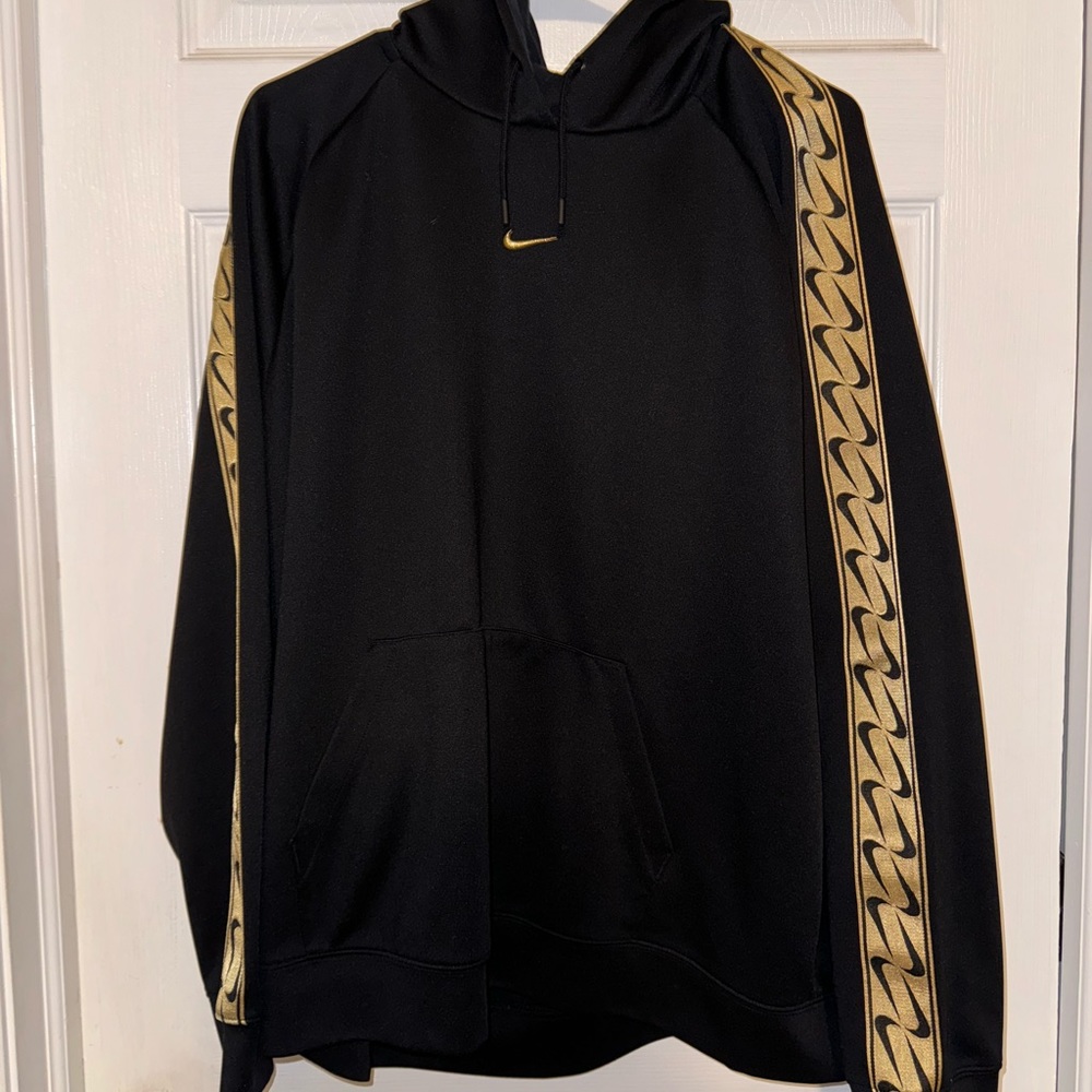 Nike Hoodie w/ Gold Trim & Detail